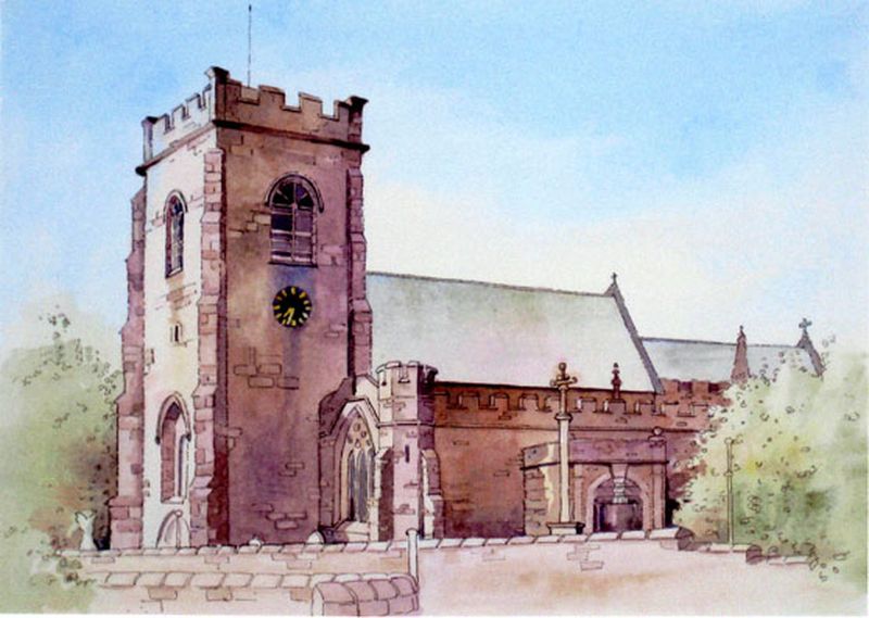 23 - Church of St Laurence, late 1100s